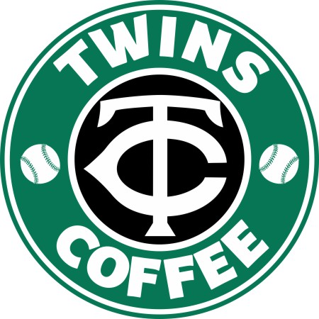 Minnesota Twins Starbucks Coffee Logo vinyl decal